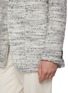  - MAGNUS & NOVUS - Mélange Textured Wool Linen Blend Blazer