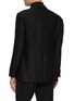 Back View - Click To Enlarge - MAGNUS & NOVUS - Floral Embroidered Jacquard Blazer
