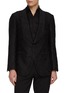 Main View - Click To Enlarge - MAGNUS & NOVUS - Floral Embroidered Jacquard Blazer