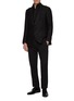 Figure View - Click To Enlarge - MAGNUS & NOVUS - Floral Embroidered Jacquard Blazer
