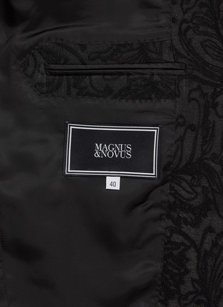  - MAGNUS & NOVUS - Floral Jacquard Blazer