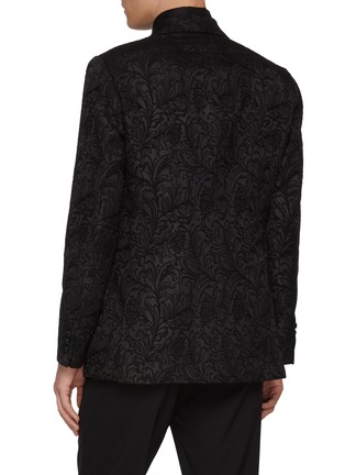 Back View - Click To Enlarge - MAGNUS & NOVUS - Floral Jacquard Blazer