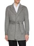Main View - Click To Enlarge - MAGNUS & NOVUS - Belted Double Faced Loro Piana Cashmere Coat