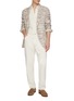 Figure View - Click To Enlarge - MAGNUS & NOVUS - Mélange Textured Wool Linen Blend Jacket