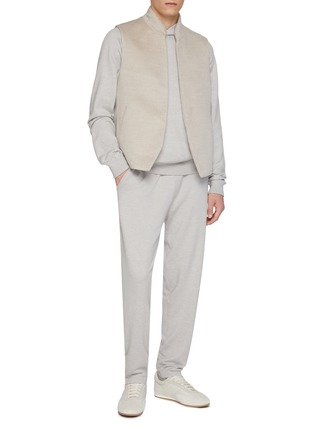 Figure View - Click To Enlarge - MAGNUS & NOVUS - Stand Collar Cashmere Vest