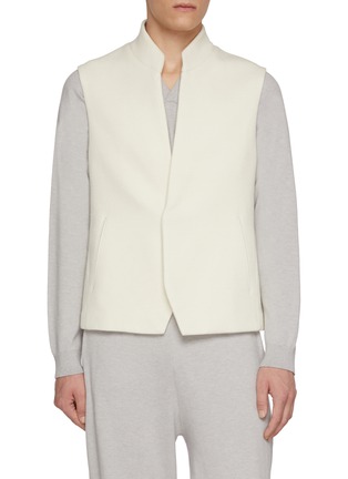 Main View - Click To Enlarge - MAGNUS & NOVUS - Stand Collar V-Neck Vest