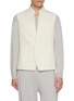 Main View - Click To Enlarge - MAGNUS & NOVUS - Stand Collar V-Neck Vest