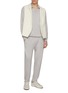 Figure View - Click To Enlarge - MAGNUS & NOVUS - Stand Collar V-Neck Vest