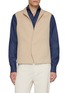 Main View - Click To Enlarge - MAGNUS & NOVUS - Stand Collar V-Neck Vest