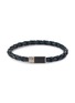 TATEOSSIAN Carbon Pop Leather Bracelet