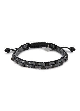 Main View - Click To Enlarge - THOMPSON - Mini Pyramid Macramé Bracelet