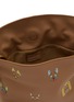 Detail View - Click To Enlarge - LOEWE - Cats Mini Flamenco Leather Clutch