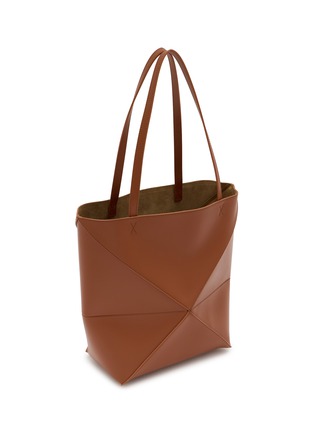 Detail View - Click To Enlarge - LOEWE - Medium Puzzle Fold Leather Tote Bag