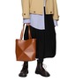 Figure View - Click To Enlarge - LOEWE - Medium Puzzle Fold Leather Tote Bag