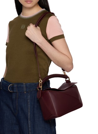 Figure View - Click To Enlarge - LOEWE - Small Puzzle Leather Bag