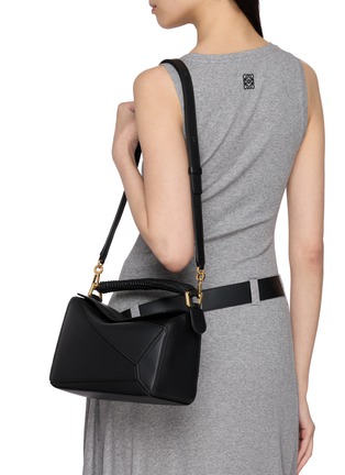 Figure View - Click To Enlarge - LOEWE - Small Puzzle Leather Bag
