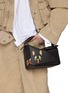 Front View - Click To Enlarge - LOEWE - X Louis Wain Samll Puzzle Leather Bag