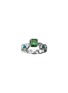Main View - Click To Enlarge - MING SONG HAUTE JOAILLERIE - Abyssal Whispers Platinum Emerald Diamond Opal Ring — HK 13
