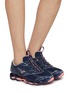 Figure View - Click To Enlarge - MIZUNO - x VRUNK Wave Prophecy Unisex Sneakers