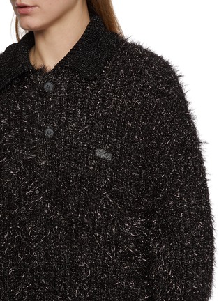  - LACOSTE - Lurex Knit Polo Shirt
