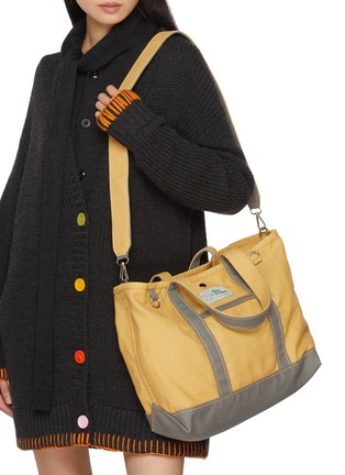 Figure View - Click To Enlarge - BAZ & FRIENDS - Large Canvas Tote Bag