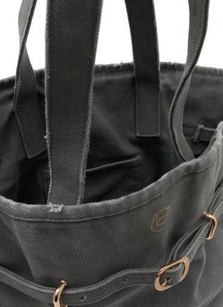 Detail View - Click To Enlarge - BAZ & FRIENDS - Baz Canvas Tote Bag