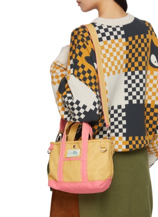 Front View - Click To Enlarge - BAZ & FRIENDS - Small Canvas Tote Bag