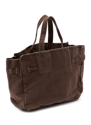 Detail View - Click To Enlarge - BAZ & FRIENDS - Baz Canvas Tote Bag