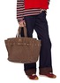Figure View - Click To Enlarge - BAZ & FRIENDS - Baz Canvas Tote Bag