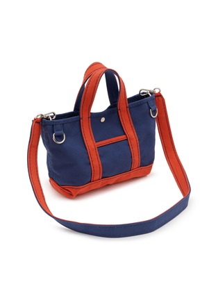 Detail View - Click To Enlarge - BAZ & FRIENDS - Small Canvas Tote Bag