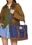 Figure View - Click To Enlarge - BAZ & FRIENDS - Large Canvas Tote Bag