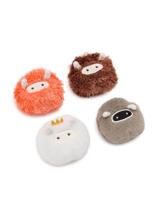 Detail View - Click To Enlarge - BAZ & FRIENDS - Mini Monster Crew 4-in-1 Brooch Set