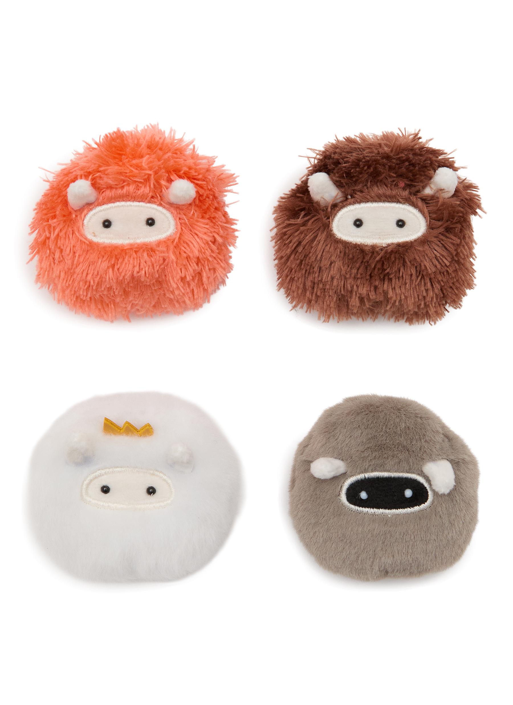 BAZ & FRIENDS | Mini Monster Crew Brooch — Set of 4 | Women | Lane