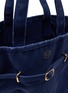 Detail View - Click To Enlarge - BAZ & FRIENDS - Baz Canvas Tote Bag