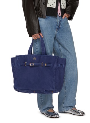 Figure View - Click To Enlarge - BAZ & FRIENDS - Baz Canvas Tote Bag