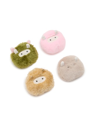 Detail View - Click To Enlarge - BAZ & FRIENDS - Mini Monster Crew & Mini Baz 4-in-1 Brooch Set