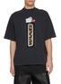 ALEXANDERWANG Printed Lighter Graphic Cotton T-shirt