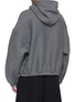 Back View - Click To Enlarge - ALEXANDERWANG - Star Puff Logo Oversized Hoodie
