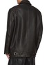 Back View - Click To Enlarge - ALEXANDERWANG - Rustic Moto Leather Jacket