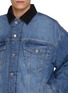  - ALEXANDERWANG - Reversible Plaid Lined Cotton Denim Jacket