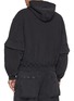 Back View - Click To Enlarge - ALEXANDERWANG - Cargo Zip Up Cotton Hoodie