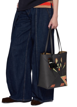 Figure View - Click To Enlarge - LOEWE - Louis Wain Cat Felt Bag Charm