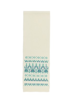 Detail View - Click To Enlarge - LOEWE - Wool Blend Scarf