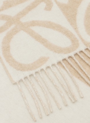 Detail View - Click To Enlarge - LOEWE - Wool Cashmere Scarf
