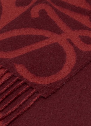 Detail View - Click To Enlarge - LOEWE - Wool Cashmere Scarf
