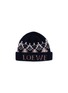 LOEWE Fair Isle Sequin Intarsia Wool Blend Beanie