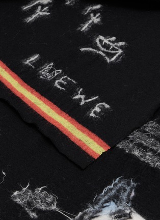 Detail View - Click To Enlarge - LOEWE - Wool Scarf
