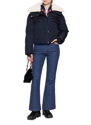 Figure View - Click To Enlarge - FUSALP - Lakki Faux Fur Collar Ski Jacket