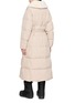 Back View - Click To Enlarge - FUSALP - Vlavi Faux Fur Collar Belted Down Coat
