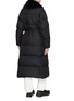 Back View - Click To Enlarge - FUSALP - Vlavi Epis Jacquard Faux Fur Collar Down Coat